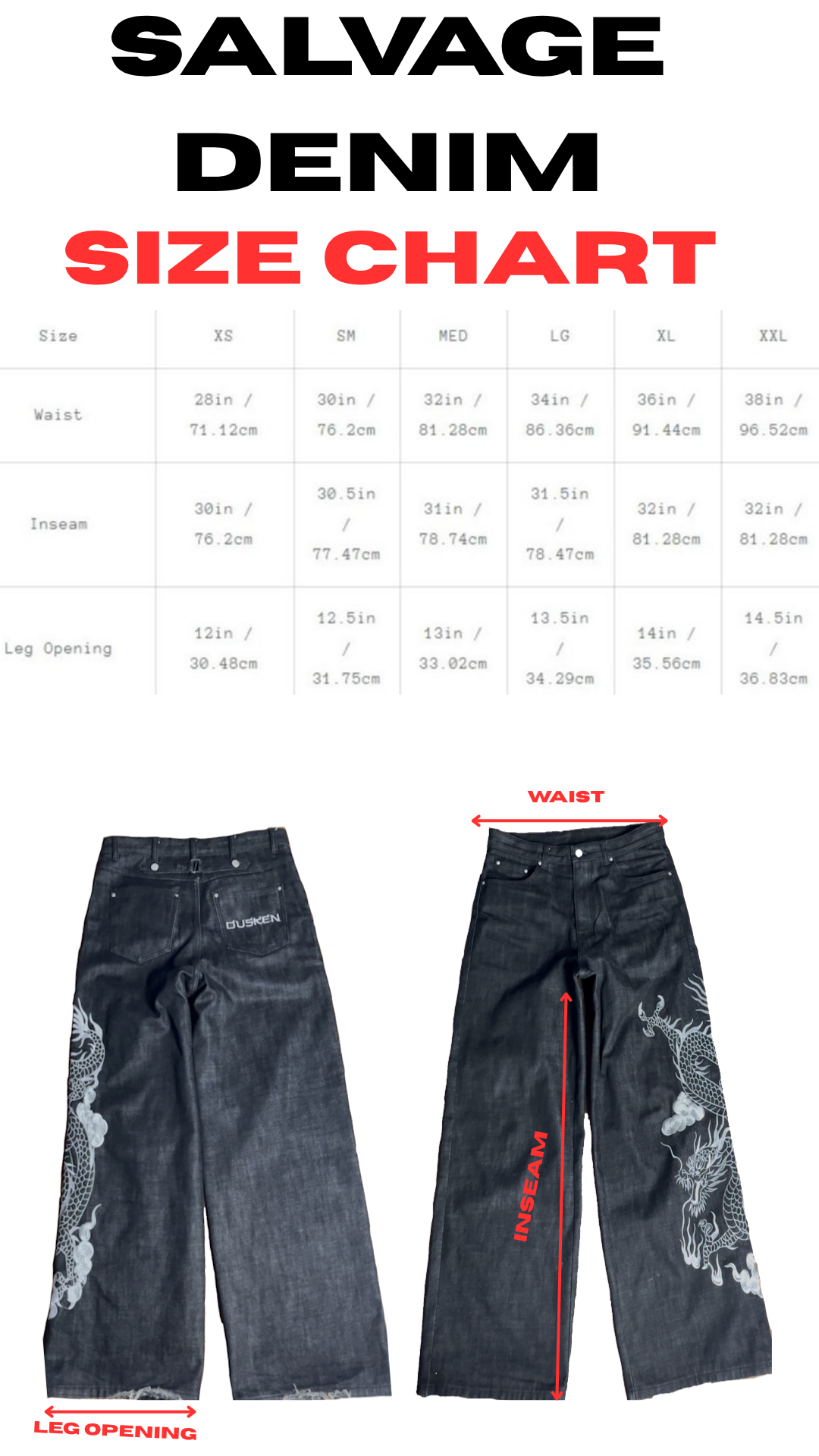 Salvedge Dragon Denim